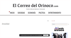 Desktop Screenshot of elcorreodelorinoco.com